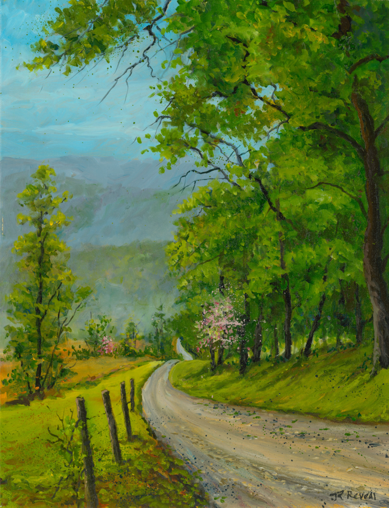 Long And Winding Road-18x14 oil -Oil $800